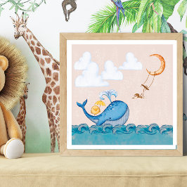 Whimsical Nursery Art Poster