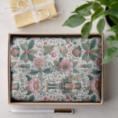 Whimsical Nutcracker and Floral Art Tissuepapier (Geschenk)