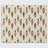 Whimsical Nutcracker Cadeaupapier (Vlak)
