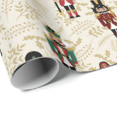 Whimsical Nutcracker Cadeaupapier (Rol Hoek)