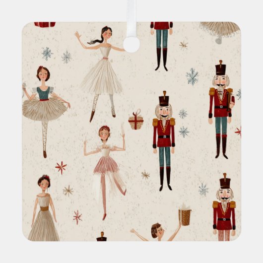 Whimsical Nutcraker Christmas Ornament (Voorkant)