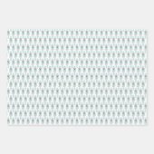 Whimsical Nutkraker Soldaten in pasteelkleuren Inpakpapier Vel (Voorkant 3)