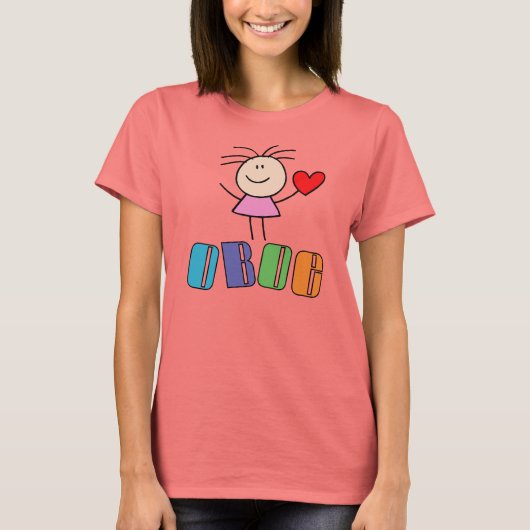 Whimsical Oboe T-shirt (Voorkant)