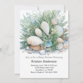 Whimsical Ocean Boho Baby shower Kaart (Voorkant)