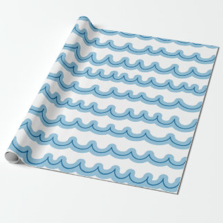 Whimsical Ocean Waves Cadeaupapier