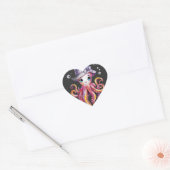 Whimsical Octo-Charm Hart Sticker (Envelop)