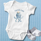 Whimsical Octopus Captain Cutie Romper