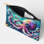 Whimsical Octopus Olieverfschilderij Nautisch Stra Etui (Open)