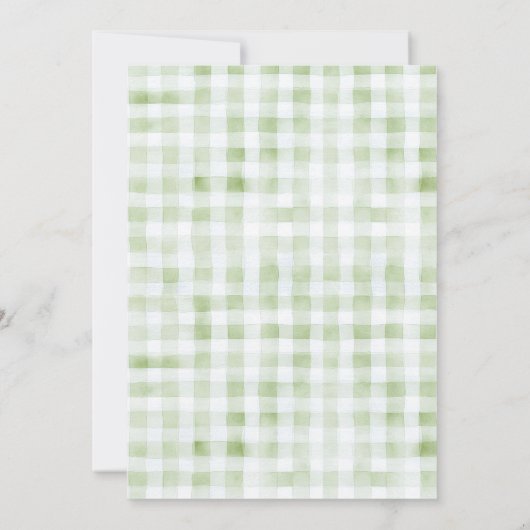 Whimsical Off The Market Farmer Vrijgezellenfeest Kaart (Achterkant)