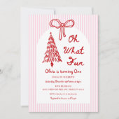 Whimsical Oh Wat Een Feest Meisje 1e Verjaardag Fo Kaart (Voorkant)