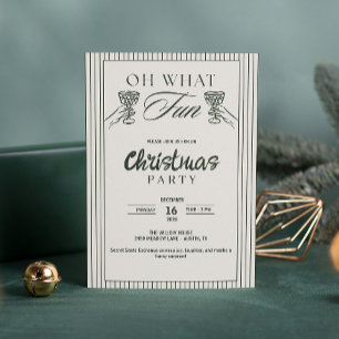 Whimsical Oh Wat Een Leuke Cocktail Kerstfeest Feestdagenkaart