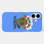 Whimsical "Olive My Heart" Grappig gezichtsontwerp Case-Mate iPhone Case (Achterkant (horizontaal))