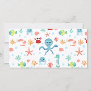 Whimsical Onderwater Zeedieren