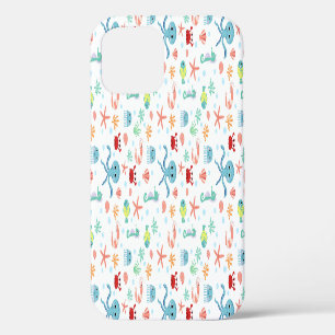 Whimsical onderwater zeedieren Case-Mate iPhone case