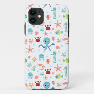 Whimsical Onderwater Zeedieren Case-Mate iPhone Case