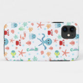 Whimsical Onderwater Zeedieren Case-Mate iPhone Case (Achterkant (horizontaal))
