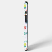 Whimsical onderwater zeedieren iPhone hoesje (Linkerkant)