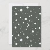 Whimsical One Silly Goose 1st Birthday Kaart (Achterkant)