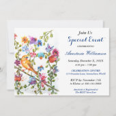 WHIMSICAL OUTDOOR PARTY EVENT UITNODIGEN KAART (Voorkant)