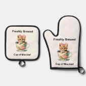 Whimsical Ovenwant & Pannenlap Set (Voorkant)