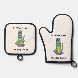 Whimsical Ovenwant & Pannenlap Set