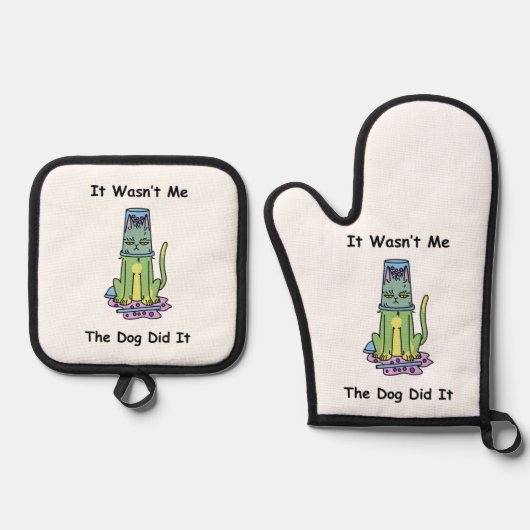 Whimsical Ovenwant & Pannenlap Set (Voorkant)