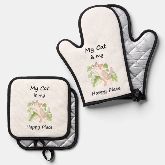 Whimsical Ovenwant & Pannenlap Set (Voorkant / Achterkant)