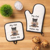 Whimsical Ovenwant & Pannenlap Set (Top down)