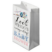 Whimsical Owl Baby shower Klein Cadeauzakje (Voorkant Gekanteld)