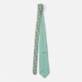 Whimsical Owl Custom Necktie Tie Stropdas (Achterkant)