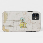 whimsical owl iphone 5 hoesje (Achterkant (horizontaal))