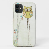 whimsical owl iphone 5 hoesje (Achterkant)