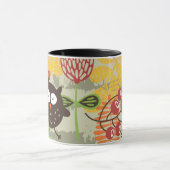 Whimsical owl Mug Mok (Midden)