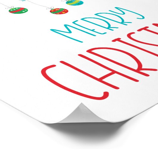 Whimsical Owl Ornament Branch Poster (Hoek)