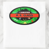 Whimsical P.E. Class Survivor Sticker (Tas)