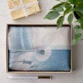 Whimsical Paardenbloem Fluff in de wind Decoupage Tissuepapier (Geschenk)