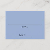 Whimsical Paardenbloem Trouwplaats / Escort Kaart Plaatskaartje (Achterkant)