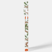 Whimsical Paarse Snake & Botanical – gepersonalise Case-Mate iPhone Case (Achterkant / Links)