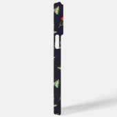 Whimsical Paarse Snake & Botanical – gepersonalise Case-Mate iPhone Case (Achterkant / Rechts)