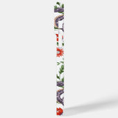 Whimsical Paarse Snake & Botanical – gepersonalise Case-Mate iPhone Case (Achterkant / Links)