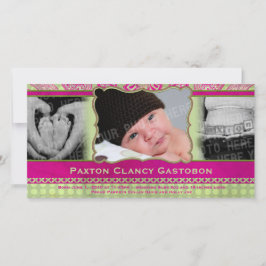 Whimsical Paisley Urban & Hip Baby aangekondigd Aankondiging