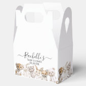 Whimsical Pajama Animals: Soft Pastel Party Accent Bedankdoosjes (Geopend)