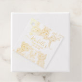 Whimsical Pajama Animals: Soft Pastel Party Accent Bedankjes Labels (Met doos)