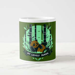 Whimsical Panda Gifts: Schattige Design & Kunstwer Grote Koffiekop