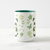    Whimsical Panda Heart Ceramic Mug Mok (Midden)