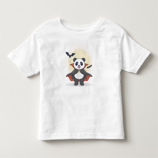 Whimsical Panda Wizard with Magic Hat Kinder Shirts (Voorkant)