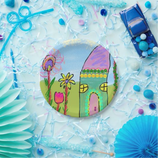 Whimsical Papieren Bordje (Feest)