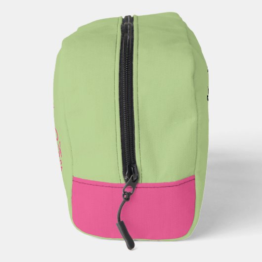 Whimsical Paris Eiffel Tower MAHJONG Zip Tile Bag Toilettasje (Rechts)