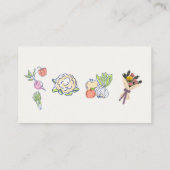 Whimsical Pasar Baru Mandaar voor Bruiden Informatiekaartje (Achterkant)