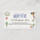 Whimsical Pasar Baru Mandaar voor Bruiden Informatiekaartje (Voorkant)